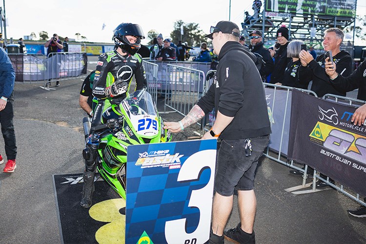 Nelson claimed P3 in race 2 at Morgan Park | PHOTO: FOREMOST MEDIA